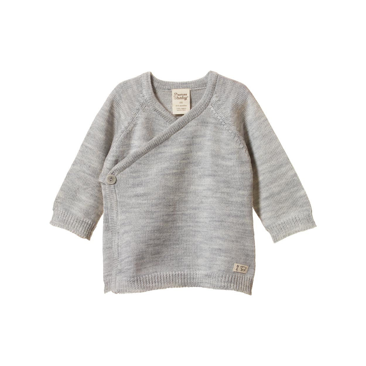 Nature Baby Merino Knit Kimono Jacket